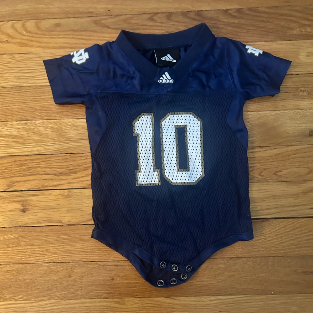 Notre Dame unisex onesie size 6/9 months